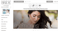 Desktop Screenshot of premierbridems.com
